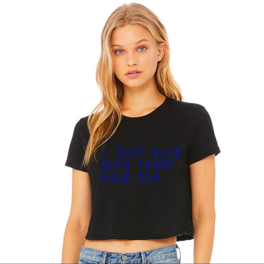 Gameday Tailgate croptop